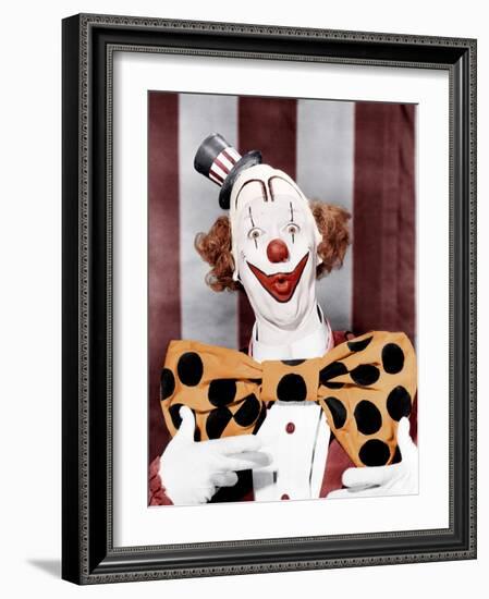 The Greatest Show on Earth, James Stewart, 1952-null-Framed Photo