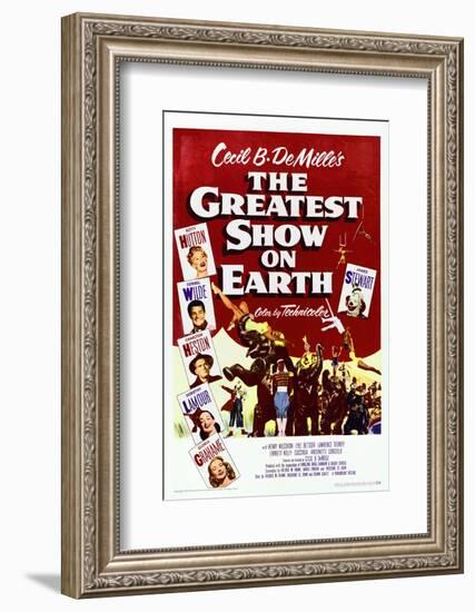 The Greatest Show on Earth-null-Framed Photo