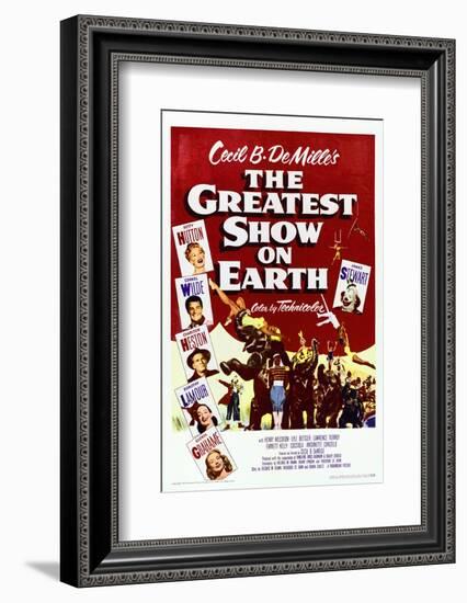 The Greatest Show on Earth-null-Framed Photo