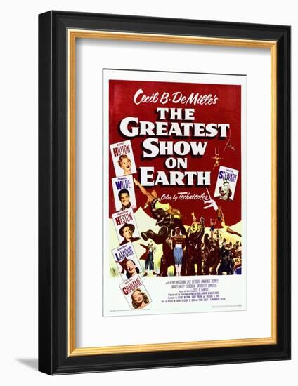 The Greatest Show on Earth-null-Framed Photo