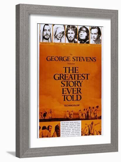 The Greatest Story Every Told-null-Framed Premium Giclee Print
