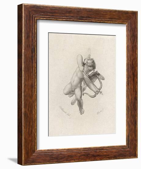 The Greek God of Love: His Roman Equivalent is Cupid-Rhodes-Framed Art Print