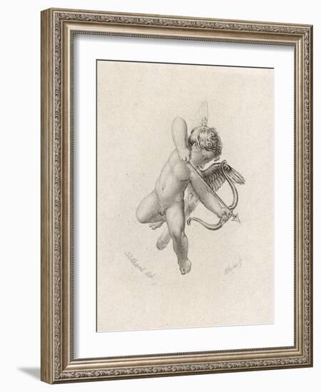 The Greek God of Love: His Roman Equivalent is Cupid-Rhodes-Framed Art Print