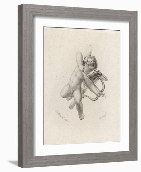 The Greek God of Love: His Roman Equivalent is Cupid-Rhodes-Framed Art Print