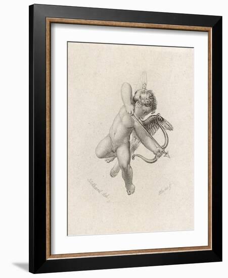 The Greek God of Love: His Roman Equivalent is Cupid-Rhodes-Framed Art Print