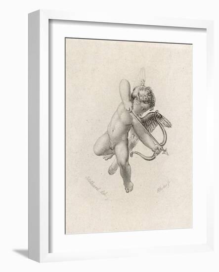 The Greek God of Love: His Roman Equivalent is Cupid-Rhodes-Framed Art Print