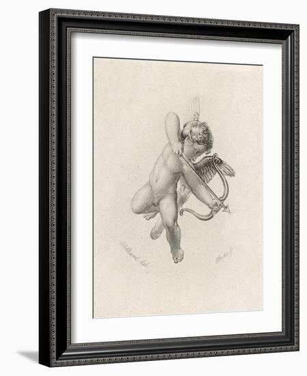 The Greek God of Love: His Roman Equivalent is Cupid-Rhodes-Framed Art Print