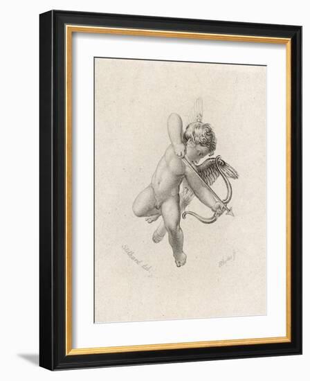 The Greek God of Love: His Roman Equivalent is Cupid-Rhodes-Framed Art Print