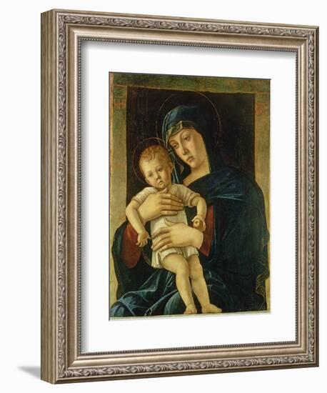 The Greek Madonna and Child-Giovanni Bellini-Framed Giclee Print