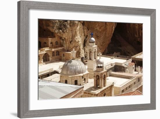 The Greek Orthodox Convent of St Thecla (Taqla), Maaloula, Syria-null-Framed Photographic Print