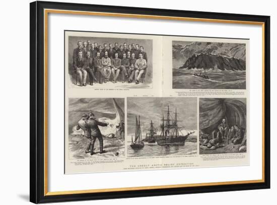 The Greely Arctic Relief Expedition-Charles William Wyllie-Framed Giclee Print