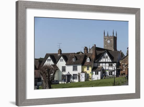 The Green and St. Mary's Church, Marlborough, Wiltshire, England, United Kingdom-Rolf Richardson-Framed Photographic Print