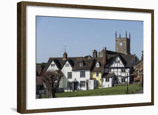 The Green and St. Mary's Church, Marlborough, Wiltshire, England, United Kingdom-Rolf Richardson-Framed Photographic Print