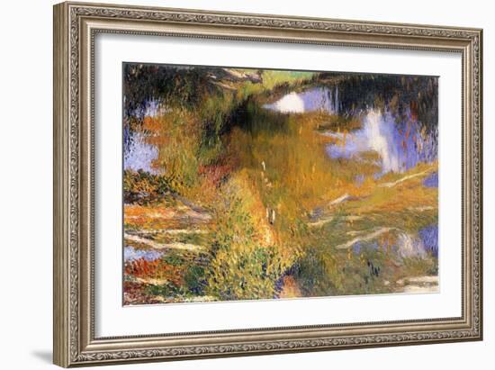 The Green Close to the Bastide du Vert, Le Vert Pres de la Bastide du Vert-Henri Martin-Framed Giclee Print