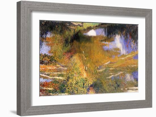 The Green Close to the Bastide du Vert, Le Vert Pres de la Bastide du Vert-Henri Martin-Framed Giclee Print