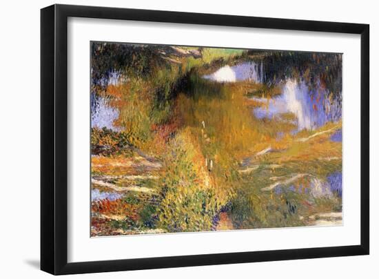 The Green Close to the Bastide du Vert, Le Vert Pres de la Bastide du Vert-Henri Martin-Framed Giclee Print