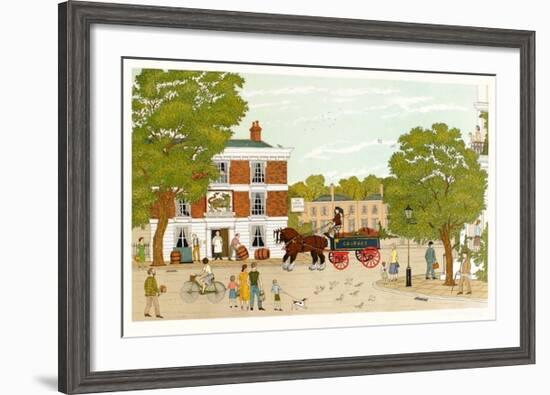 The Green Dragon-Vincent Haddelsey-Framed Limited Edition