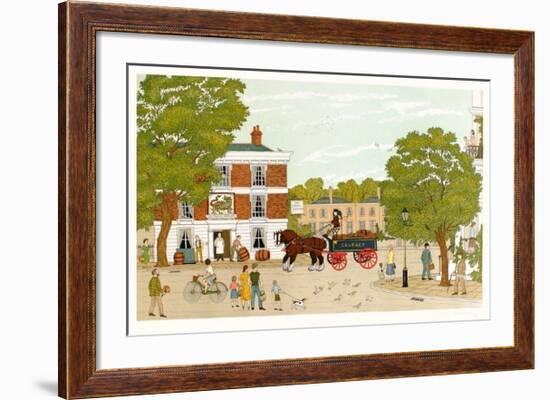 The Green Dragon-Vincent Haddelsey-Framed Limited Edition