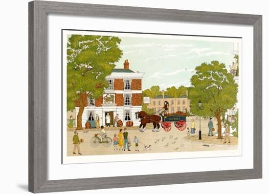 The Green Dragon-Vincent Haddelsey-Framed Limited Edition