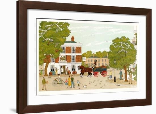 The Green Dragon-Vincent Haddelsey-Framed Limited Edition