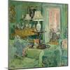 The Green Drawing Room (Oil on Canvas)-Susan Ryder-Mounted Giclee Print
