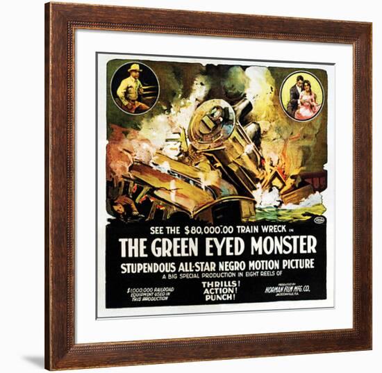 The Green Eyed Monster - 1919-null-Framed Giclee Print