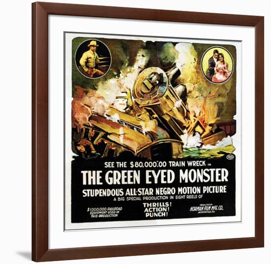 The Green Eyed Monster - 1919-null-Framed Giclee Print