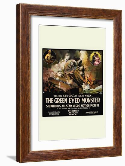 The Green Eyed Monster-Norman Studios-Framed Art Print