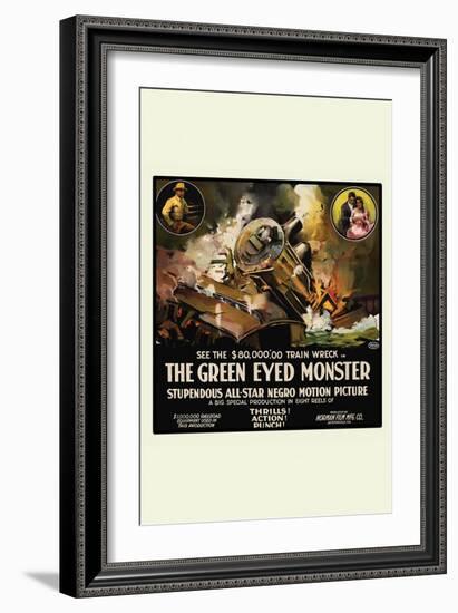 The Green Eyed Monster-Norman Studios-Framed Art Print