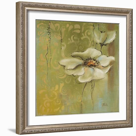 The Green Flowers II-Patricia Pinto-Framed Art Print