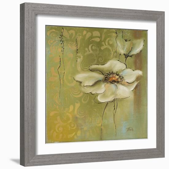 The Green Flowers II-Patricia Pinto-Framed Art Print