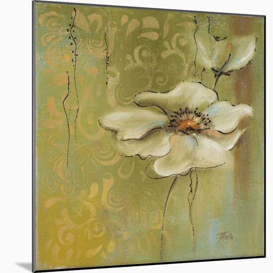 The Green Flowers II-Patricia Pinto-Mounted Art Print