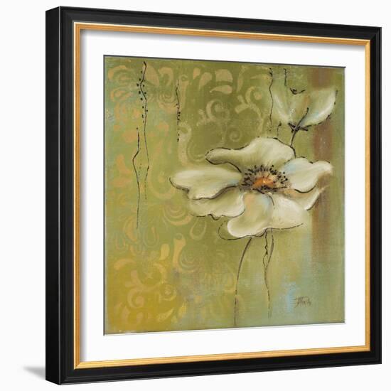 The Green Flowers II-Patricia Pinto-Framed Art Print