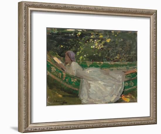 The Green Hammock. Ca. 1905-null-Framed Giclee Print