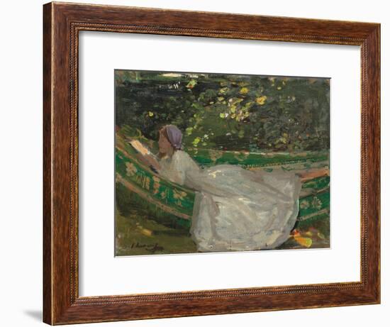 The Green Hammock. Ca. 1905-null-Framed Giclee Print