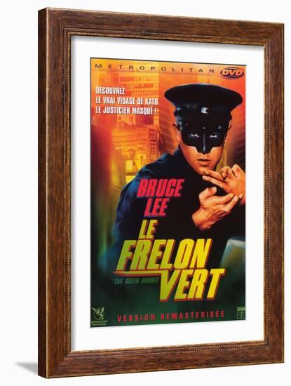 The Green Hornet, French Movie Poster, 1966-null-Framed Art Print