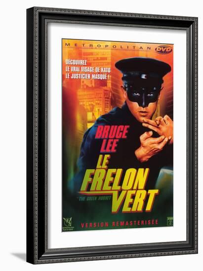 The Green Hornet, French Movie Poster, 1966-null-Framed Art Print