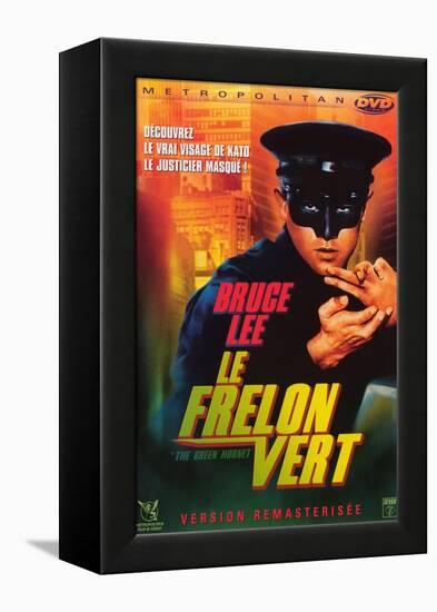 The Green Hornet, French Movie Poster, 1966-null-Framed Stretched Canvas