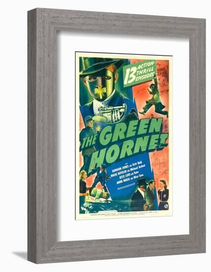 The Green Hornet, Gordon Jones, Anne Nagel, Keye Luke, Gordon Jones, Wade Boteler, Anne Nagel, 1940-null-Framed Photo