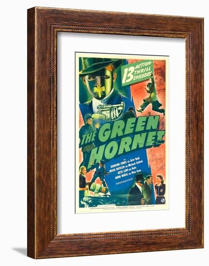 The Green Hornet, Gordon Jones, Anne Nagel, Keye Luke, Gordon Jones, Wade Boteler, Anne Nagel, 1940-null-Framed Photo