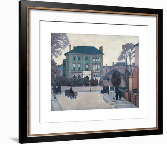 The Green House, St John's Wood-Robert Polhill Bevan-Framed Premium Giclee Print