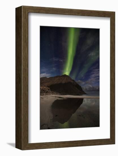 The Green Lady in Lofoten-Belinda Shi-Framed Photographic Print