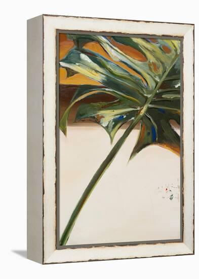 The Green Leaf I-Patricia Pinto-Framed Stretched Canvas