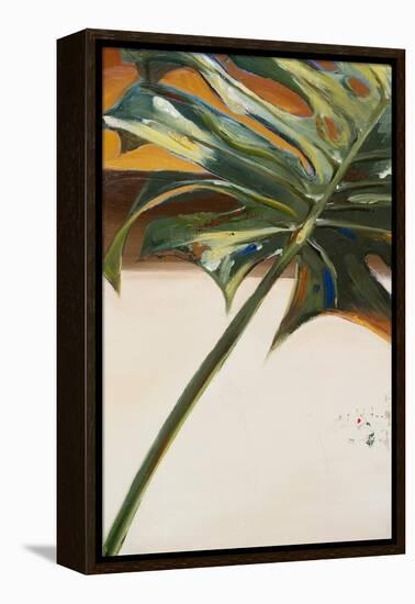 The Green Leaf I-Patricia Pinto-Framed Stretched Canvas