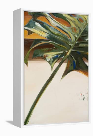 The Green Leaf I-Patricia Pinto-Framed Stretched Canvas