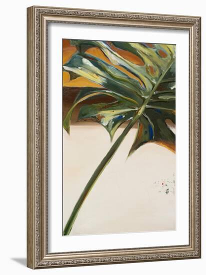 The Green Leaf I-Patricia Pinto-Framed Art Print