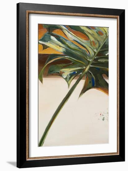 The Green Leaf I-Patricia Pinto-Framed Premium Giclee Print