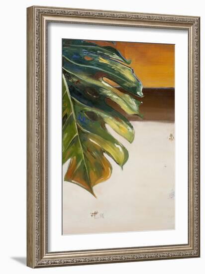 The Green Leaf II-Patricia Pinto-Framed Art Print