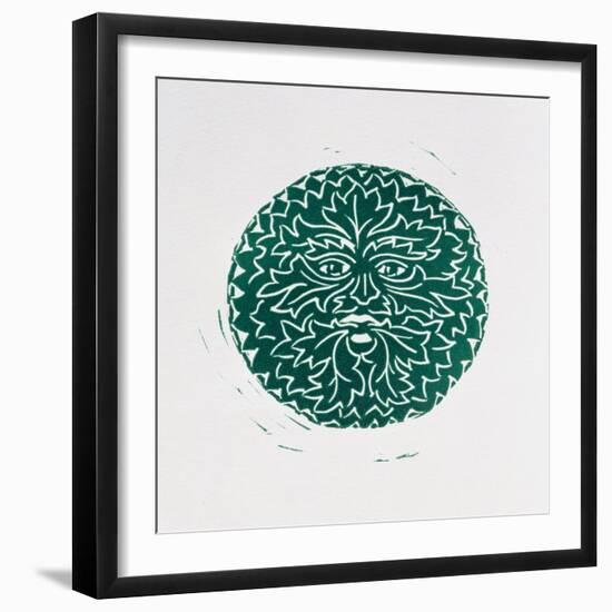 The Green Man, 1998-Karen Cater-Framed Giclee Print