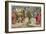 The Green Man Depicted as One of a Group of Shrovetide Characters in 16th Century Holland-Pieter Bruegel the Elder-Framed Art Print